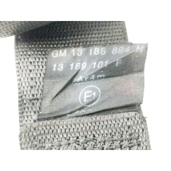 Recambio de cinturon seguridad trasero derecho para opel astra twin top 1.6 16v referencia OEM IAM 13188894  