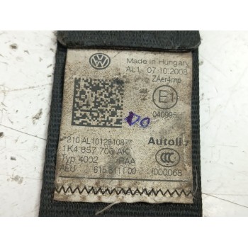 Recambio de cinturon seguridad delantero derecho para volkswagen golf vi (5k1) 1.4 tsi referencia OEM IAM 1K4857706AK  