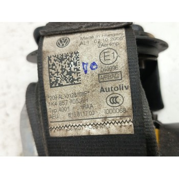 Recambio de cinturon seguridad delantero izquierdo para volkswagen golf vi (5k1) 1.4 tsi referencia OEM IAM 1K4857705AH  