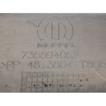 Recambio de paragolpes delantero para fiat doblo autobús (263_) 1.3 d multijet (263axc1a) referencia OEM IAM 735594052  