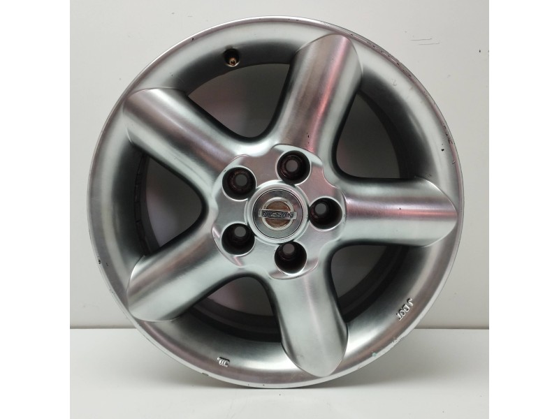 Recambio de llanta para nissan x-trail (t30) 2.2 dci diesel cat referencia OEM IAM 16X6,5JJ40 5H 5X115 Recambio de llanta para nissan x-trail (t30) 2.2 dci diesel cat referencia OEM IAM 16X6,5JJ40 5H 5X115