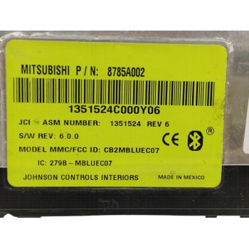 Recambio de modulo electronico para mitsubishi outlander (cw0) 2.0 di-d cat referencia OEM IAM 8785A002 1351524 