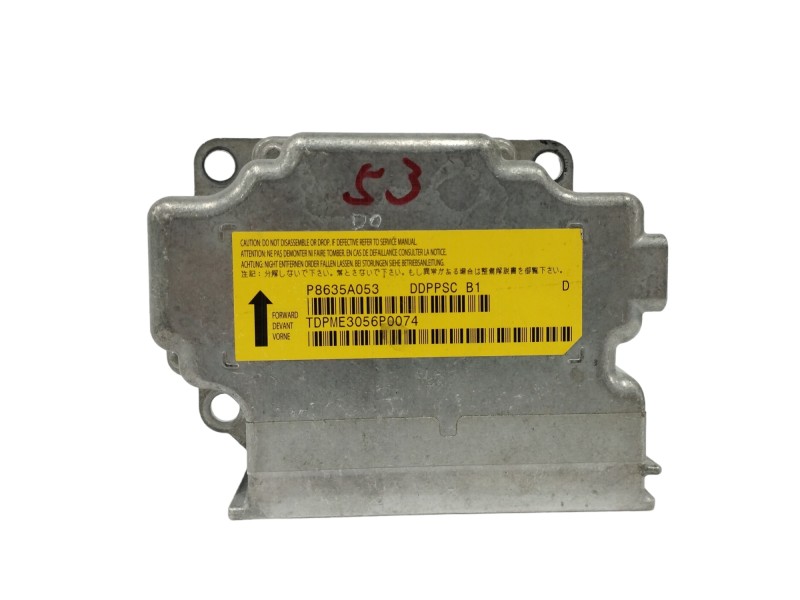 Recambio de centralita airbag para mitsubishi outlander (cw0) 2.0 di-d cat referencia OEM IAM P8635A053  