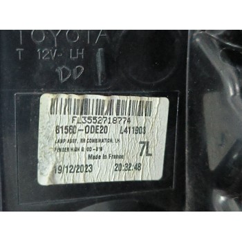 Recambio de piloto trasero izquierdo para toyota yaris cross (mxp_) 1.5 (mxpb10) referencia OEM IAM 815600DE10  