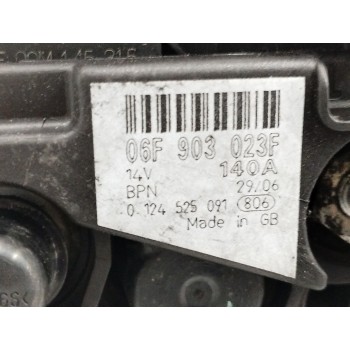 Recambio de alternador para mitsubishi outlander (cw0) 2.0 di-d cat referencia OEM IAM 140A  