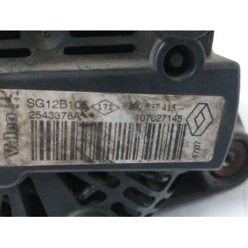 Recambio de alternador para renault kangoo (f/kc0) 1.5 dci diesel referencia OEM IAM 120A  