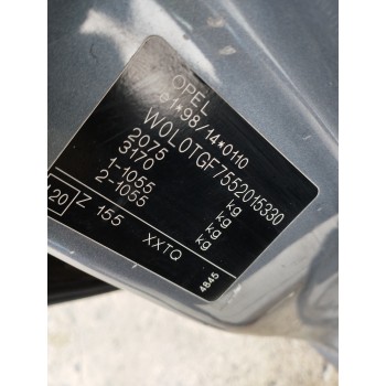 Recambio de carroceria corte para opel zafira a 2.0 dti referencia OEM IAM   