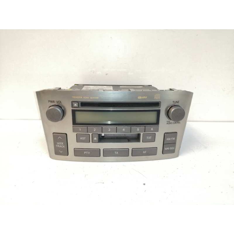 Recambio de sistema audio / radio cd para toyota avensis berlina (t25) 2.0 turbodiesel cat referencia OEM IAM 8612005080 CQMS627