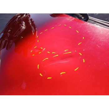 Recambio de capot para peugeot 108 1.0 vti 72 referencia OEM IAM B000951480  