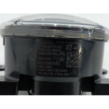 Recambio de faro antiniebla derecho para peugeot 3008 ii suv (mc_, mr_, mj_, m4_) 1.2 thp/ puretech 130 (mrhnsm, mrhnsu, mrhnsj,