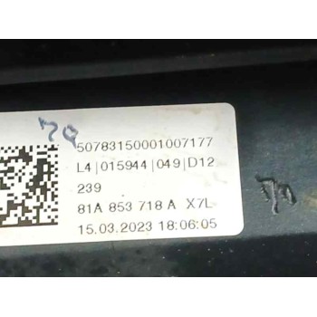 Recambio de aletin delantero derecho para audi q2 (gab, gag) 35 tfsi referencia OEM IAM 81A853718A  