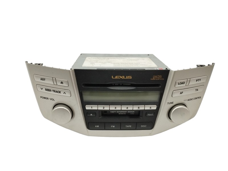 Recambio de sistema audio / radio cd para lexus rx 3.3 v6 24v cat referencia OEM IAM 8612048550 Recambio de sistema audio / radio cd para lexus rx 3.3 v6 24v cat referencia OEM IAM 8612048550