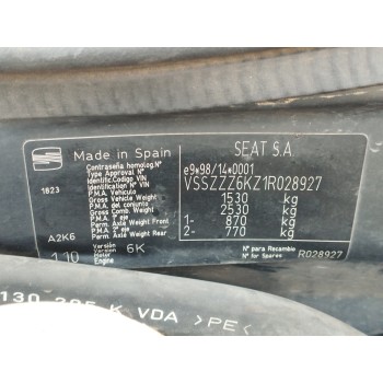 Recambio de carroceria corte para seat ibiza (6k1) 1.9 sdi referencia OEM IAM   