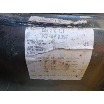 volkswagen eos (1f7, 1f8) del año 2007