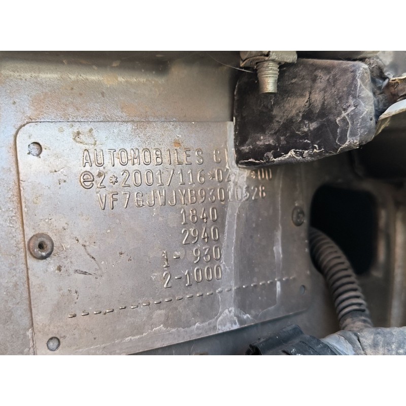 CITROEN BERLINGO / BERLINGO FIRST Monospace (MF_, GJK_, GFK_) 2002