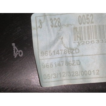 Recambio de guarnecido puerta delantera derecha para citroën c6 exclusive referencia OEM IAM 96514786ZD NEGRO 