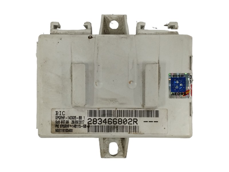 Recambio de modulo electronico para smart forfour 0.9 turbo cat referencia OEM IAM 283466802R Recambio de modulo electronico para smart forfour 0.9 turbo cat referencia OEM IAM 283466802R