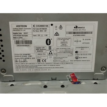 Recambio de sistema audio / radio cd para smart forfour 0.9 turbo cat referencia OEM IAM A4539002106 281158242R 