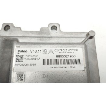 Recambio de centralita motor uce para citroën c-elysee (dd_) 1.2 vti 72 (ddhmy0) referencia OEM IAM 9805321980  