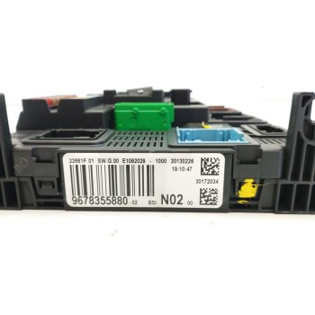 Recambio de caja reles / fusibles para citroën c-elysee (dd_) 1.2 vti 72 (ddhmy0) referencia OEM IAM 9678355880  