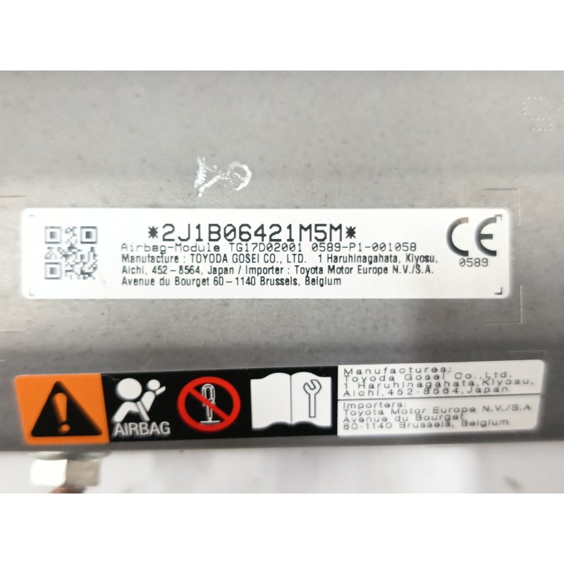 AIRBAG DELANTERO IZQUIERDO DE RODILLAS