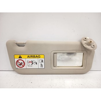 Recambio de parasol derecho para toyota corolla sedán (_e21_) 1.8 vvti hybrid (mzea12, zre211, zwe211) referencia OEM IAM 743100