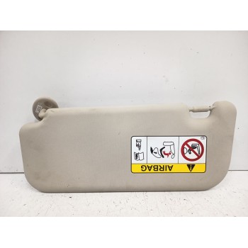 Recambio de parasol derecho para toyota corolla sedán (_e21_) 1.8 vvti hybrid (mzea12, zre211, zwe211) referencia OEM IAM 743100