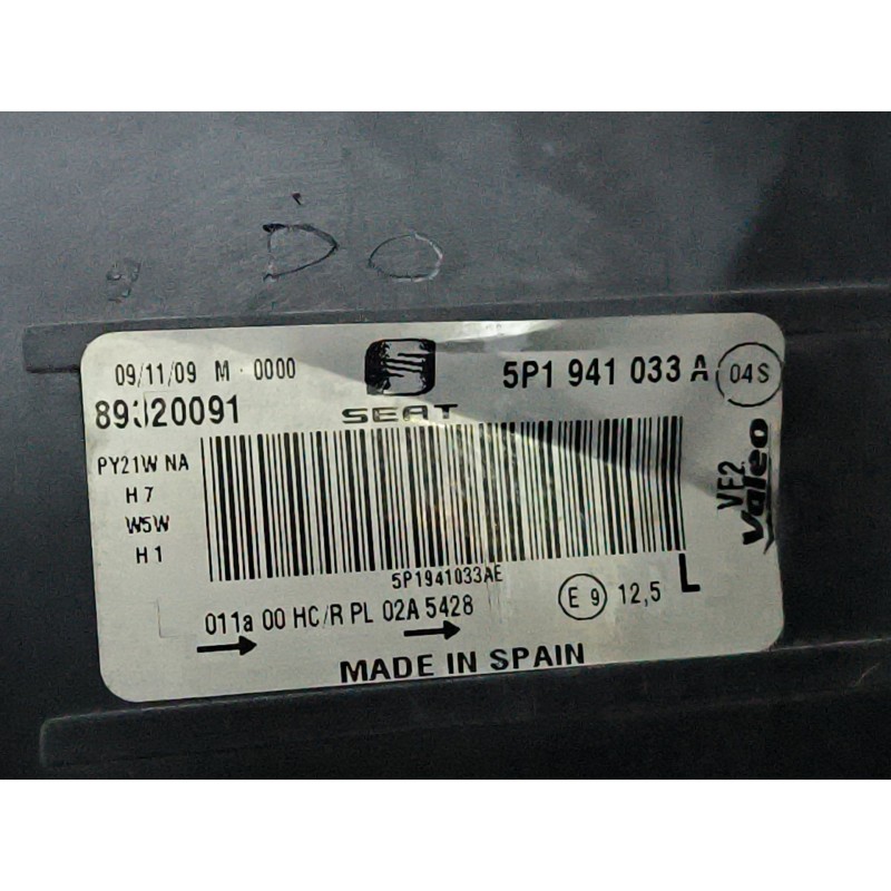 FARO IZQUIERDO 89320091