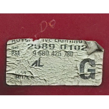 Recambio de piloto trasero izquierdo para peugeot 308 i (4a_, 4c_) 1.6 hdi referencia OEM IAM 9680425780  