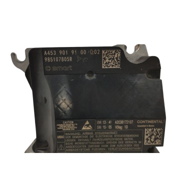 Recambio de centralita airbag para smart forfour 0.9 turbo cat referencia OEM IAM A4539019100 985107805R A2C38172107