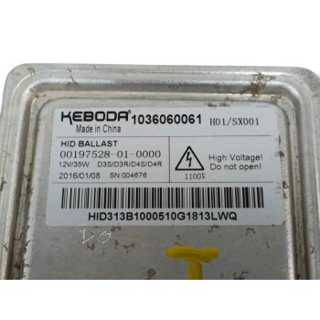 Recambio de centralita faros xenon para land rover range rover evoque (l538) 2.0 d referencia OEM IAM 1036060061  