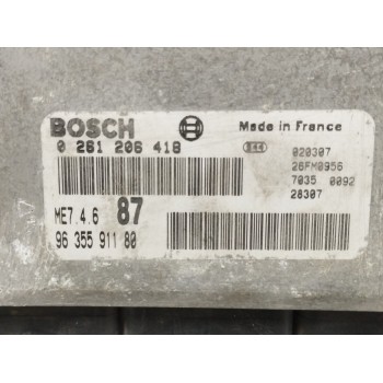 Recambio de centralita motor uce para peugeot 607 (s1) básico referencia OEM IAM 9635591180 0261206418 