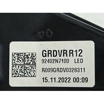 Recambio de piloto trasero derecho para hyundai tucson (nx4e, nx4a) 1.6 t-gdi referencia OEM IAM 92402N7100  