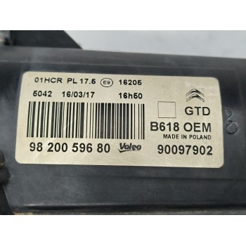 Recambio de faro izquierdo para citroën c3 iii (sx) 1.2 vti 68 referencia OEM IAM 9820059680  