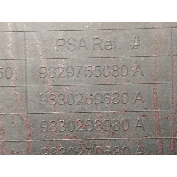 Recambio de paragolpes trasero para opel corsa f (p2jo) 1.2 (68) referencia OEM IAM 9829755080A 564682821 501146499