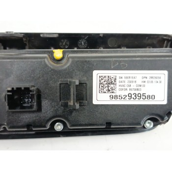 Recambio de mando climatizador para opel corsa f (p2jo) 1.2 (68) referencia OEM IAM 9852939580  