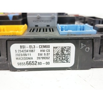 Recambio de caja reles / fusibles para opel corsa f (p2jo) 1.2 (68) referencia OEM IAM 9855665280  