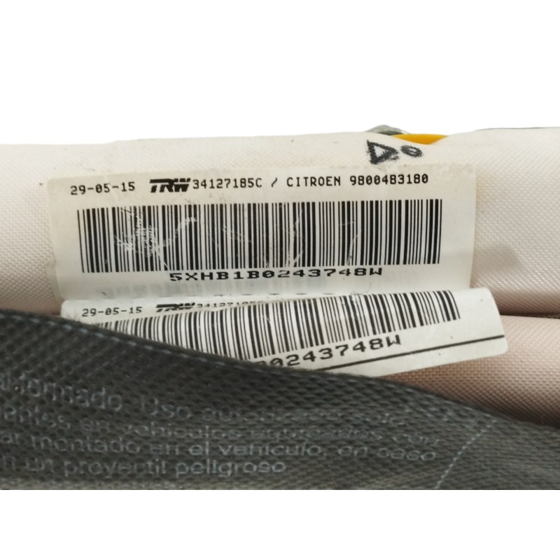 AIRBAG CORTINA DELANTERO DERECHO