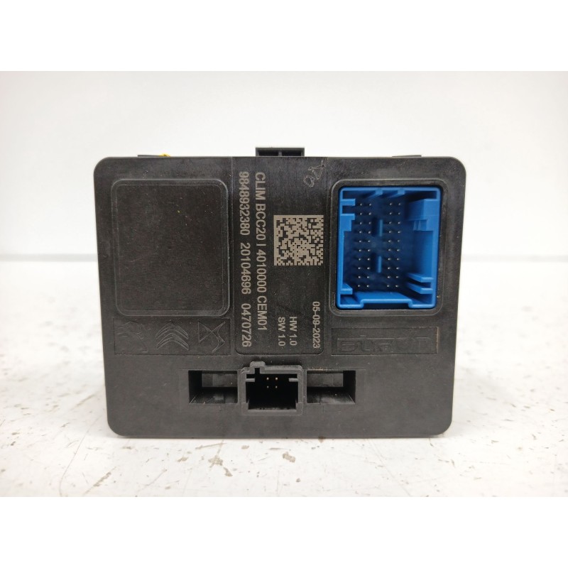 Recambio de modulo electronico para opel corsa f (p2jo) 1.2 (68) referencia OEM IAM 9848932380  