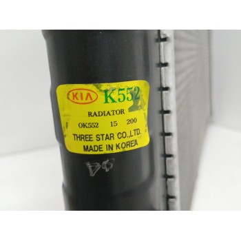 Recambio de radiador agua para kia carnival ii 2.9 crdi cat referencia OEM IAM 0K55215200  