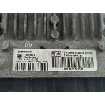 Recambio de centralita motor uce para peugeot 407 (6d_) 2.0 hdi 135 (6drhrh, 6drhre, 6drhrg, 6drhrj) referencia OEM IAM SID803A 