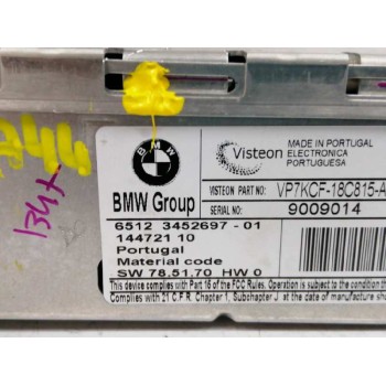 Recambio de sistema audio / radio cd para mini mini (r56) cooper d referencia OEM IAM 65123452697 14472110 