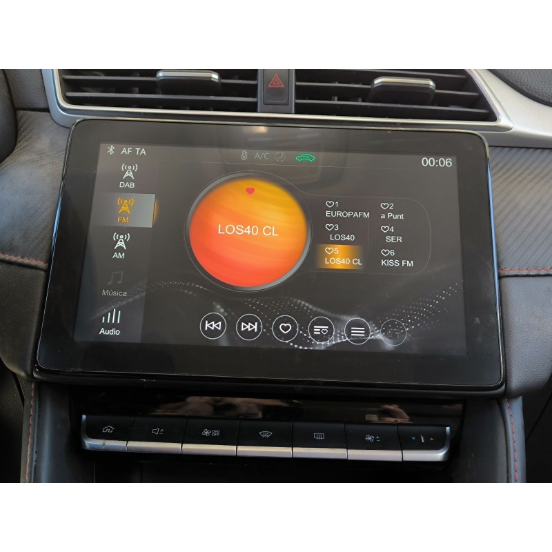 Recambio de pantalla multifuncion para mg zs suv (azs1) 1.5 vti referencia OEM IAM   