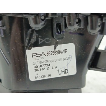 Recambio de rejilla aireadora para opel corsa f (p2jo) 1.2 (68) referencia OEM IAM 98296384 LADO IZQUIERDO 