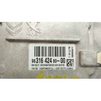 Recambio de pantalla multifuncion para citroën c-elysee (dd_) 1.5 bluehdi 100 referencia OEM IAM 9831642480  