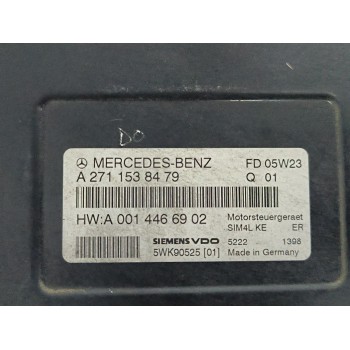 Recambio de centralita motor uce para mercedes-benz clase c (w203) c 180 kompressor (203.046) referencia OEM IAM A2711538479 A27