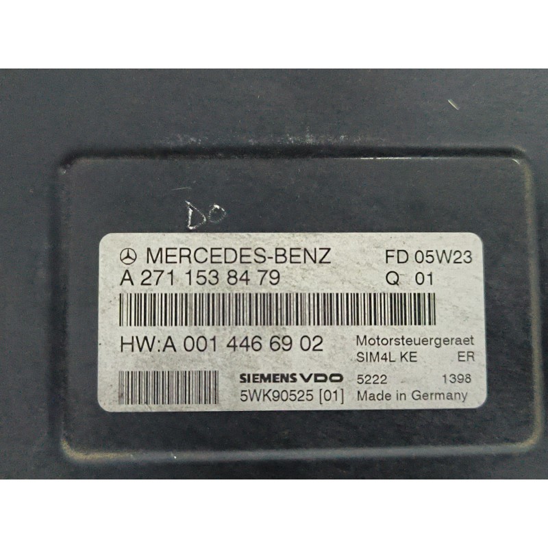 CENTRALITA MOTOR UCE A2710104302