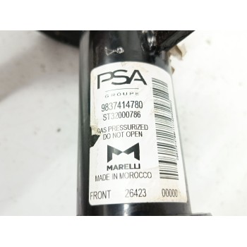 Recambio de amortiguador delantero derecho para opel corsa f (p2jo) 1.2 (68) referencia OEM IAM 9837414780  
