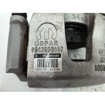 Recambio de pinza freno delantera derecha para opel corsa f (p2jo) 1.2 (68) referencia OEM IAM 9843800680  