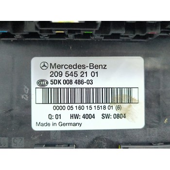Recambio de caja reles / fusibles para mercedes-benz clase c (w203) c 180 kompressor (203.046) referencia OEM IAM 2095452101 5DK